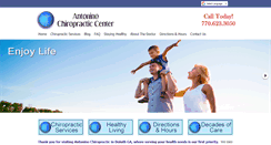 Desktop Screenshot of antoninochiropractic.com